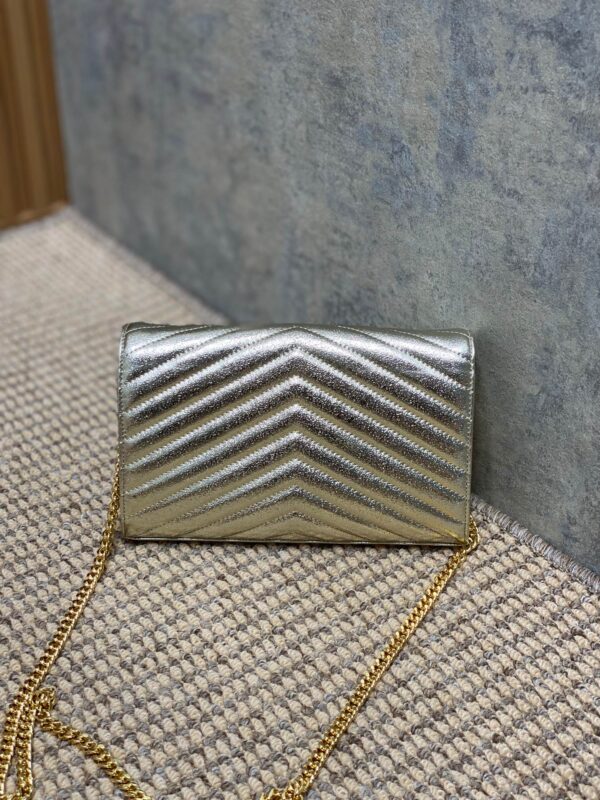 YSL top caviar ball print bag - Image 2