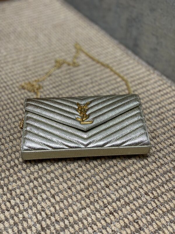 YSL top caviar ball print bag - Image 4