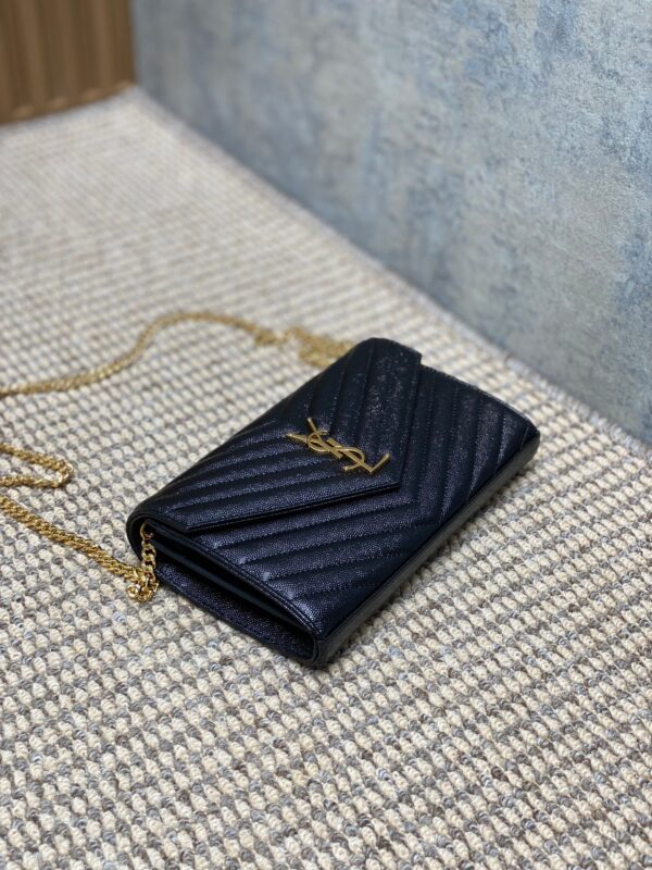 YSL top caviar ball print bag - Image 3