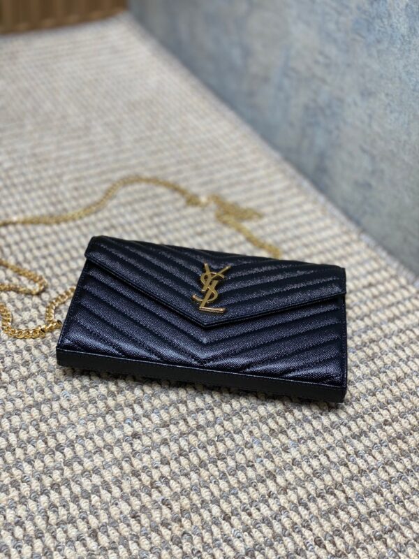 YSL top caviar ball print bag - Image 4