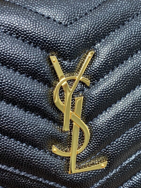YSL top caviar ball print bag - Image 5