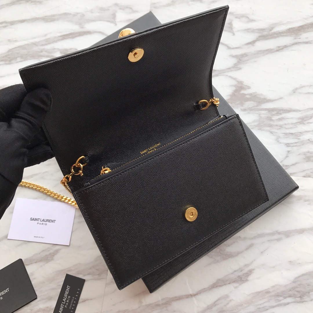 YSL ball leather with metal tassel bag - Image 7