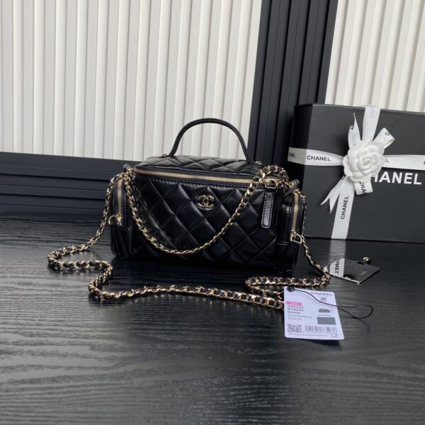 CHANEL bowling camera bag