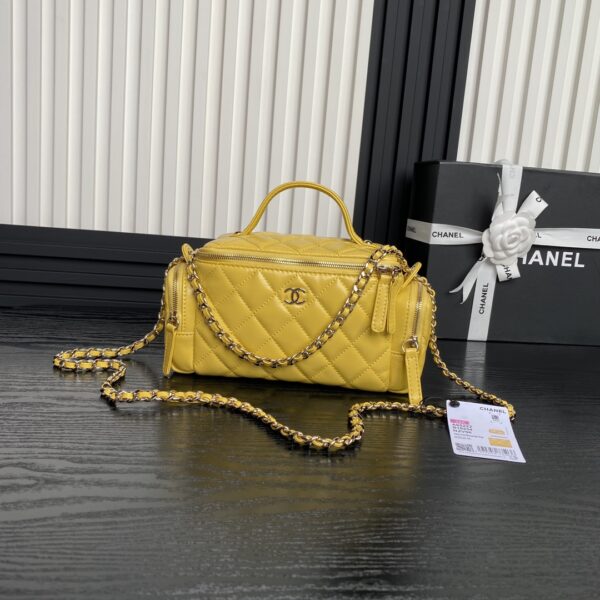 CHANEL bowling camera bag