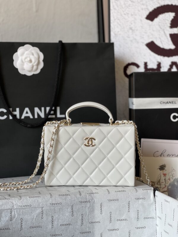 CHANEL makeup chain bag
