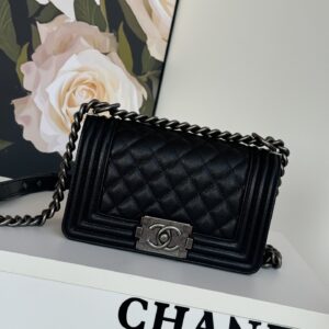 CHANEL leboy calfskin bag