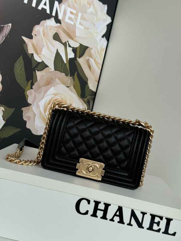 CHANEL leboy calfskin bag