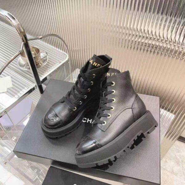 CHANEL Martin boots - Image 4