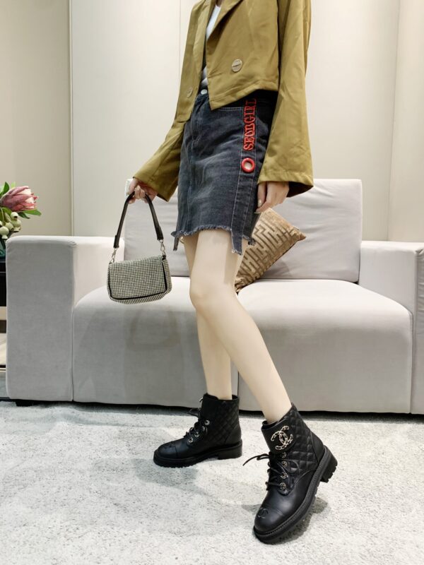 CHANEL classic martin shoes - Image 6