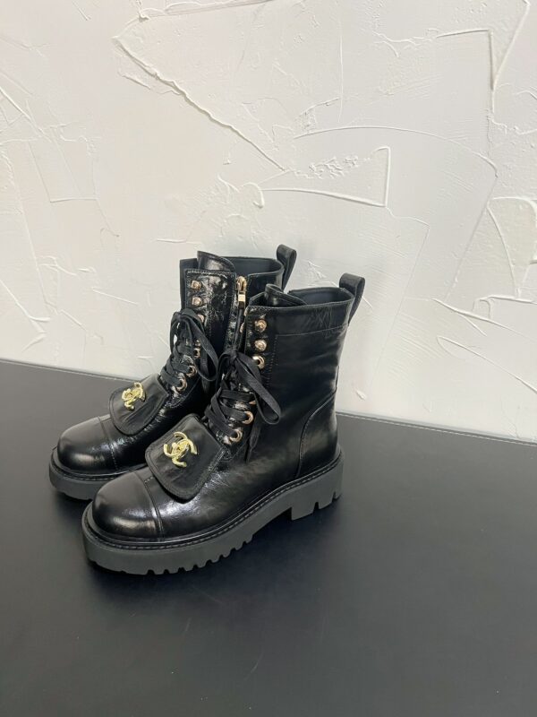 CHANEL Martin ankle boots