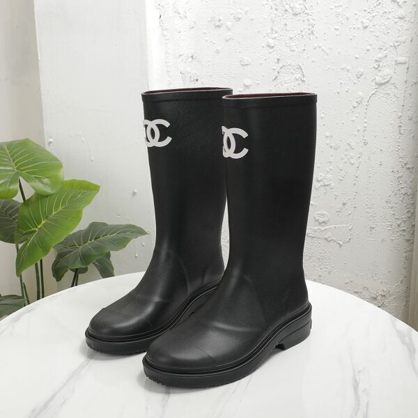 CHANEL rain boots
