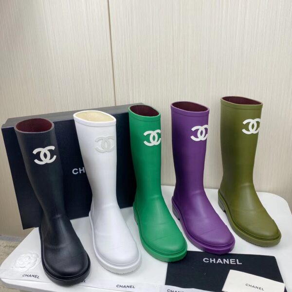 CHANEL rain boots - Image 9