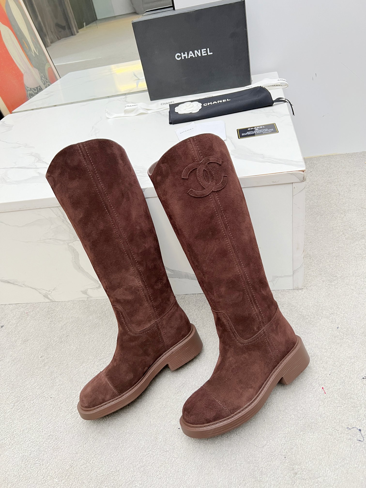 CHANEL classic boots - Image 2