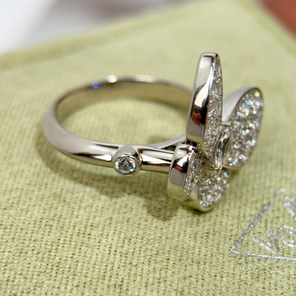 Van Cleef &Arpels butterfly rings - Image 8