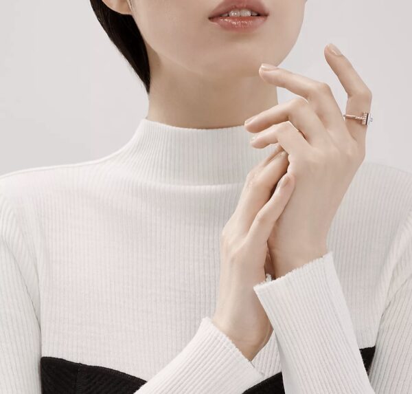 Tiffany&co Tiffany double T ring - Image 4