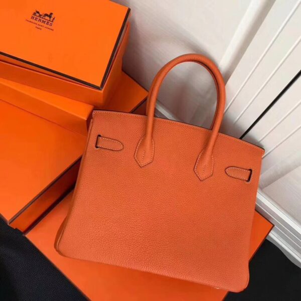 Hermès platinum bag - Image 4