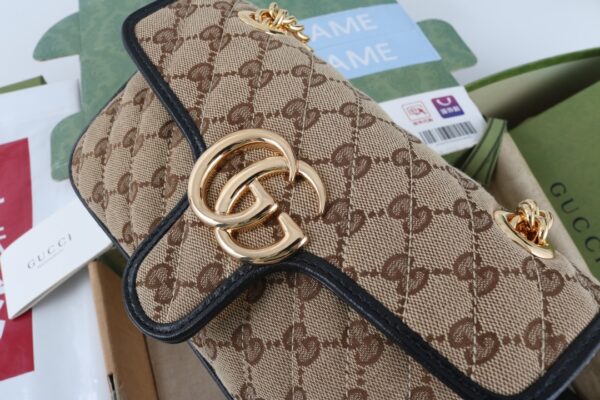 GG Marmonf Chain Shoulder Backpack - Image 2