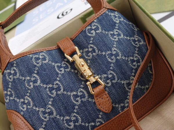 GUCCI denim bag - Image 3