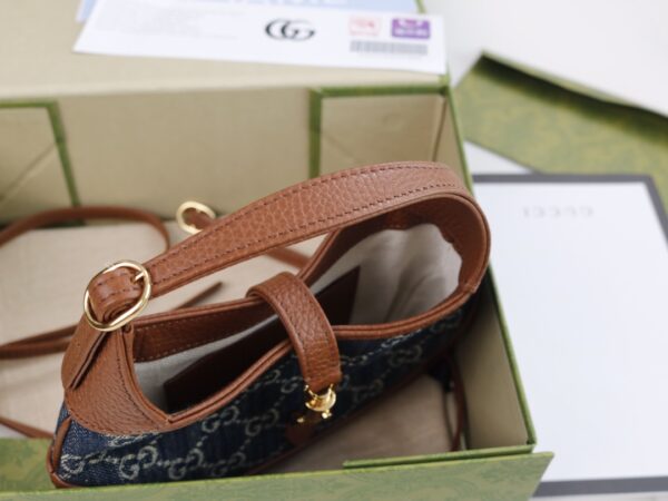 GUCCI denim bag - Image 4