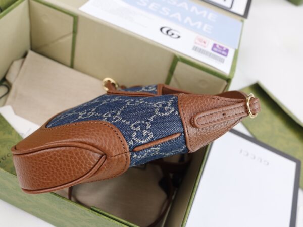 GUCCI denim bag - Image 5