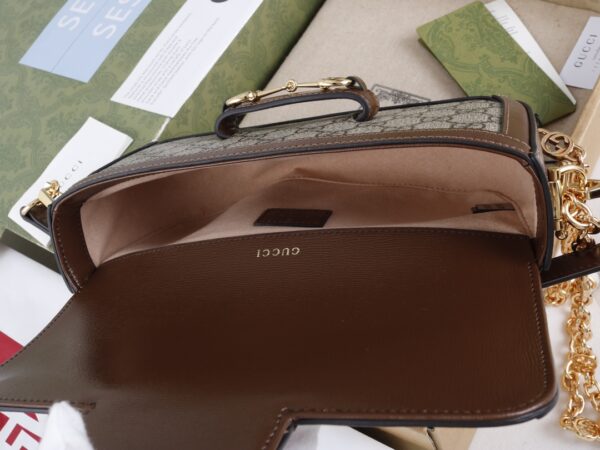 GUCCI Horsebit 1955 bag - Image 7