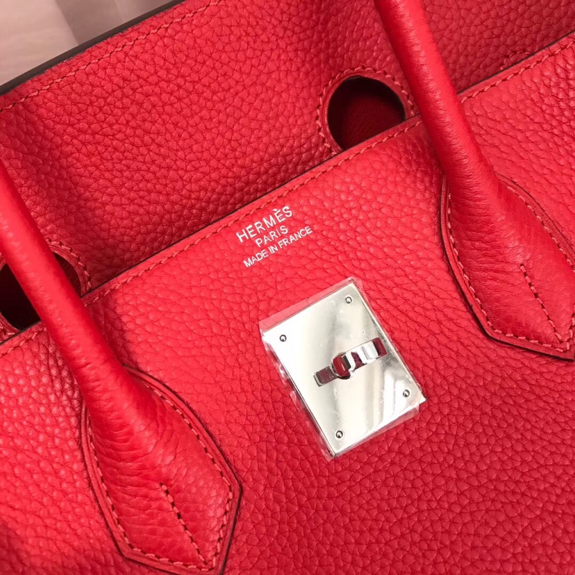 Hermès platinum bag - Image 4