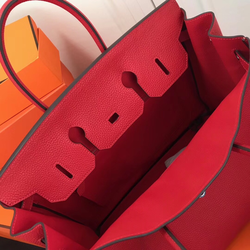 Hermès platinum bag - Image 8