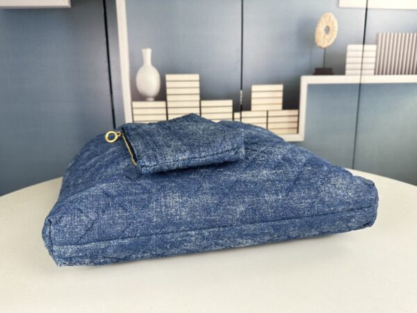 YSL new denim shopping bag - Image 6