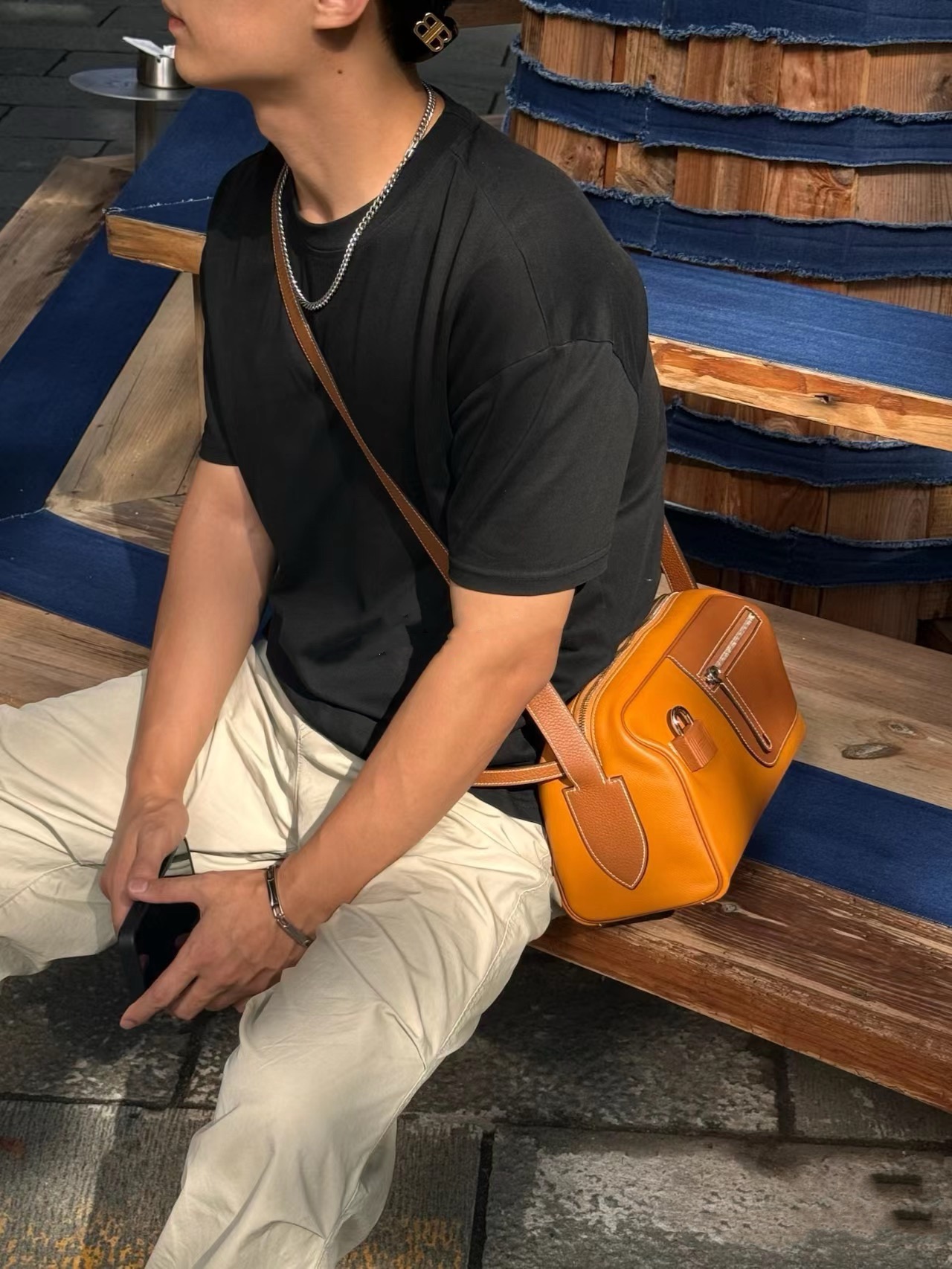 Hermes Nouveau on Body bag - Image 6