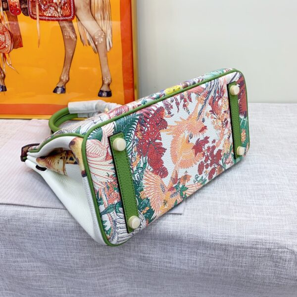 Hermes Platinum Graffiti Bag - Image 5