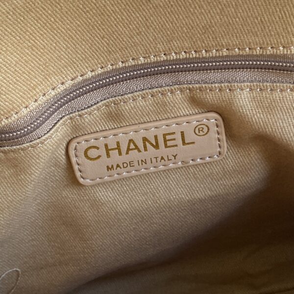 Chanel Large Lamb Wool Shell Bag - Image 7