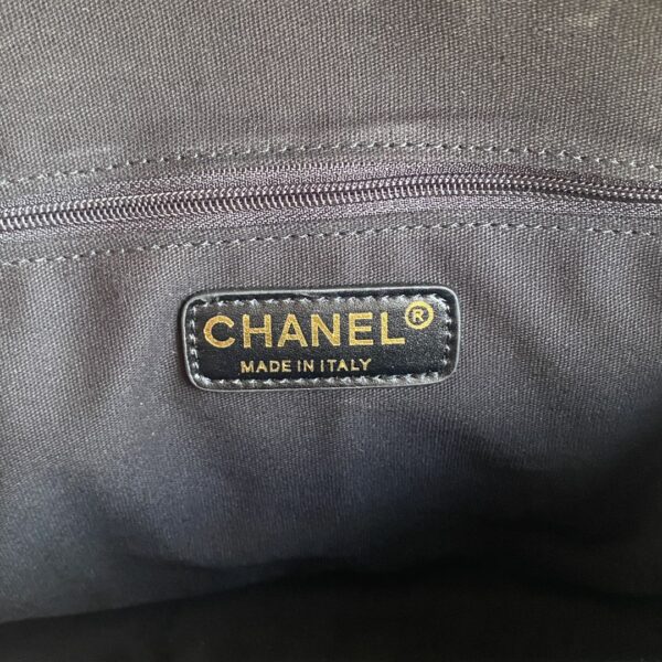 Chanel Large Lamb Wool Shell Bag - Image 7