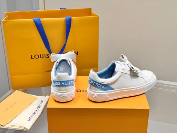 LV thick soled white shoes - Image 4