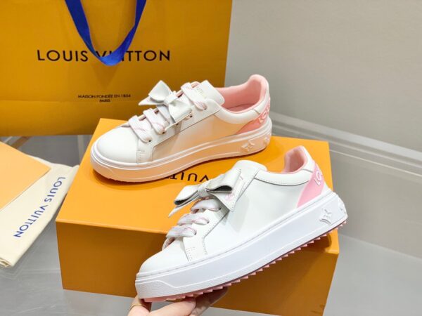 LV thick soled white shoes - Image 3
