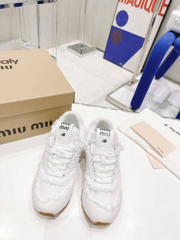 Miumiu x New Balance 574 Co branded NB Sports Shoes