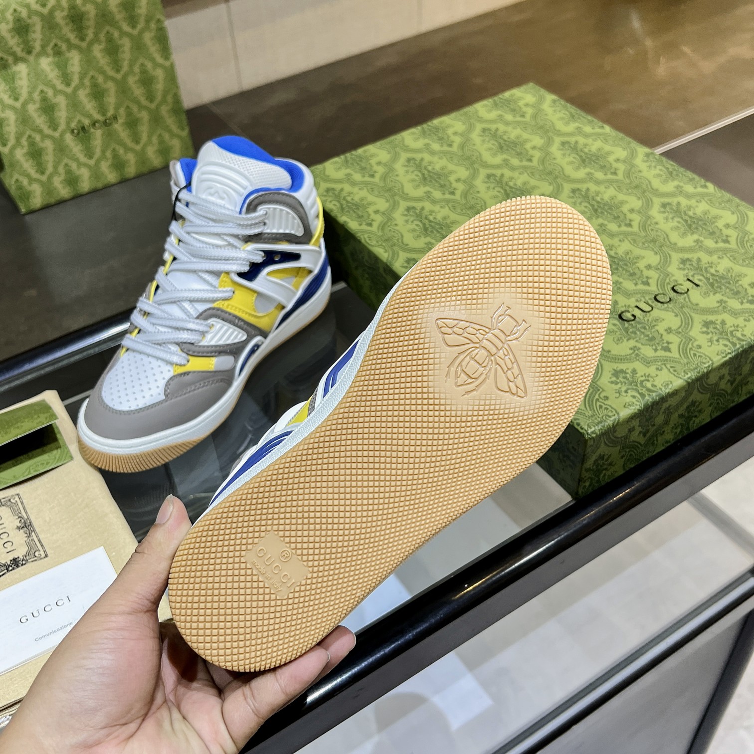 GUCCI basketball shoes - Image 8