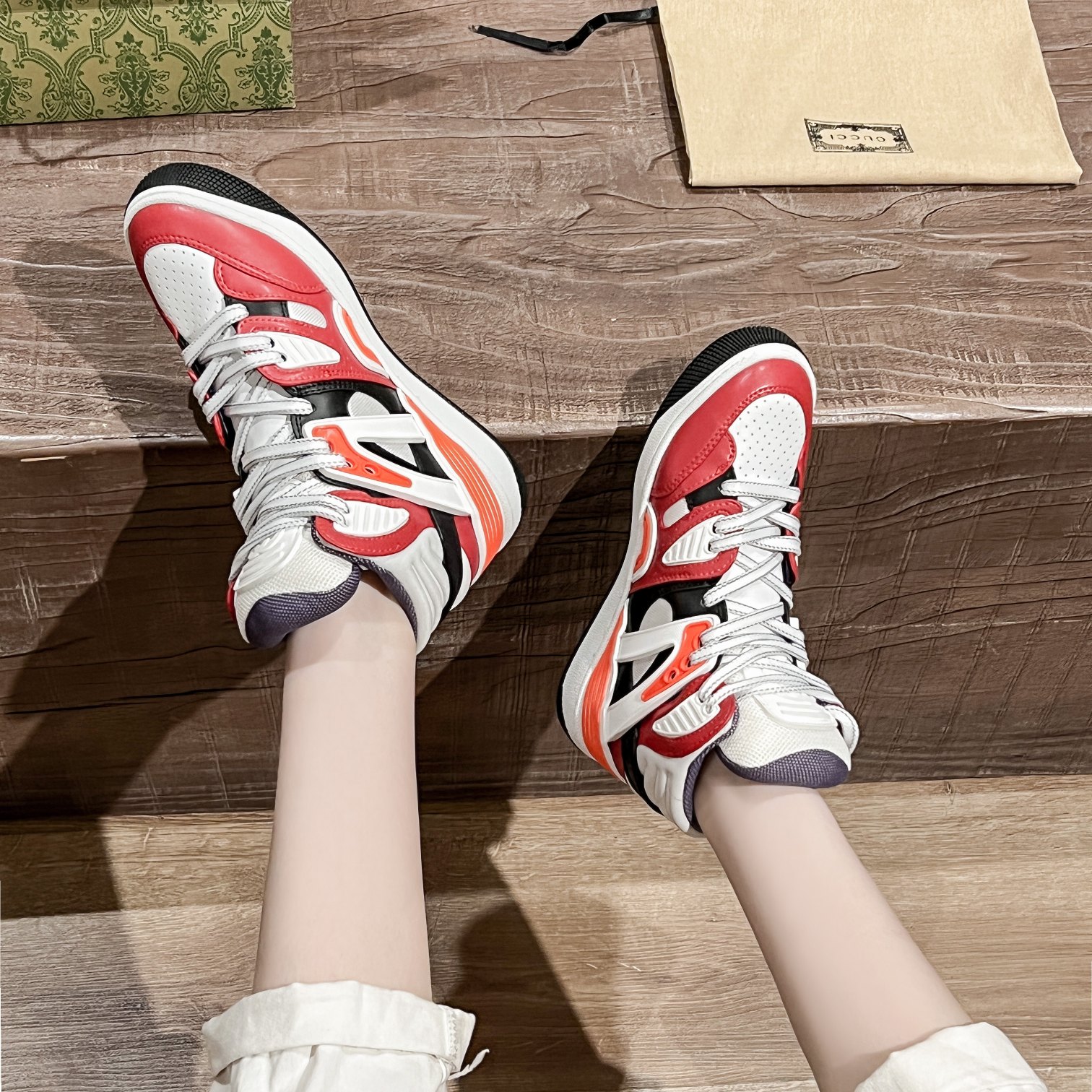 GUCCI basketball shoes - Image 7