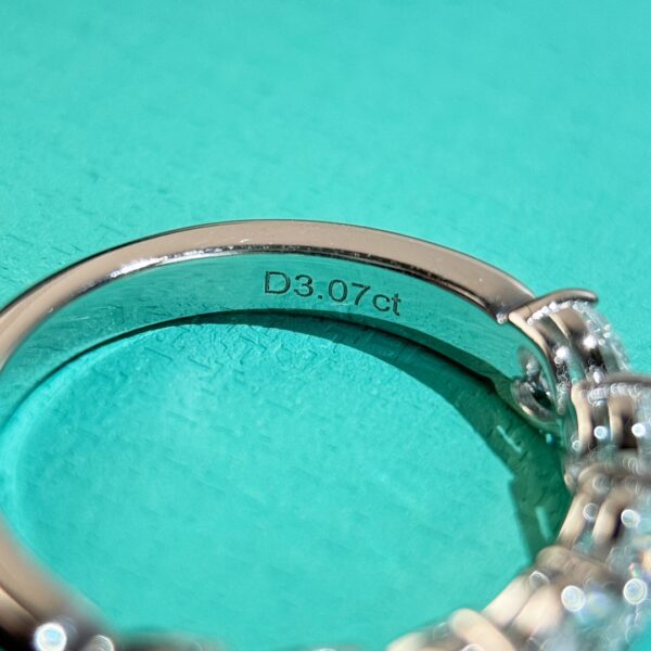 Tiffany&co row heart diamond ring - Image 7