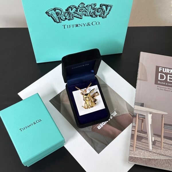 Tiffany & Co.xPokemon & Co-branded Pikachu Necklace jewelry - Image 2