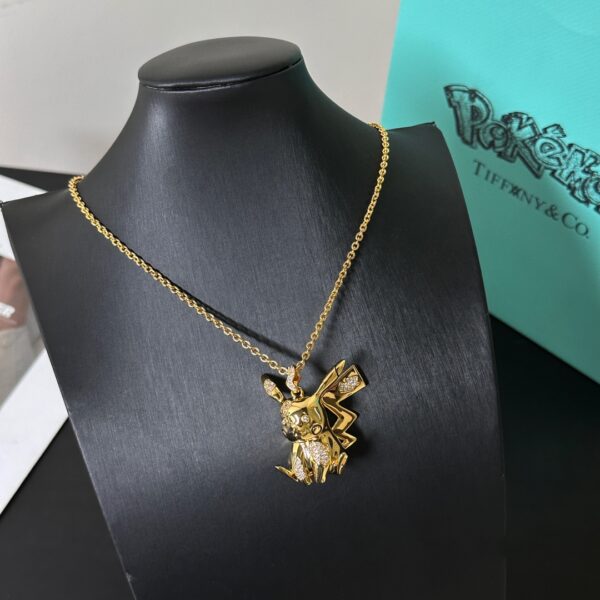 Tiffany & Co.xPokemon & Co-branded Pikachu Necklace jewelry - Image 4