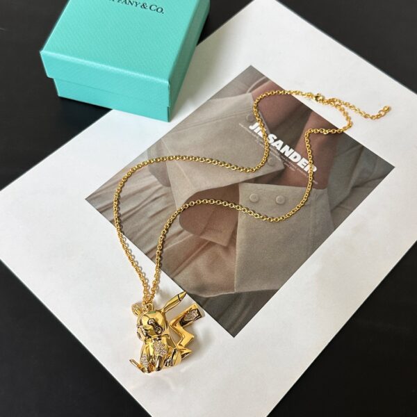 Tiffany & Co.xPokemon & Co-branded Pikachu Necklace jewelry - Image 5
