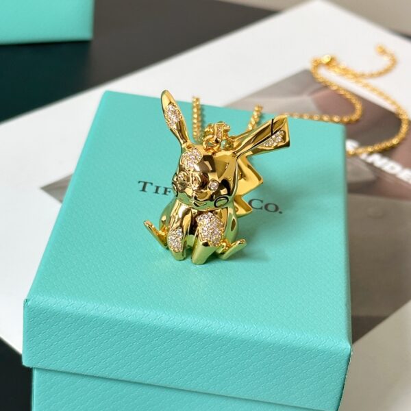 Tiffany & Co.xPokemon & Co-branded Pikachu Necklace jewelry - Image 7