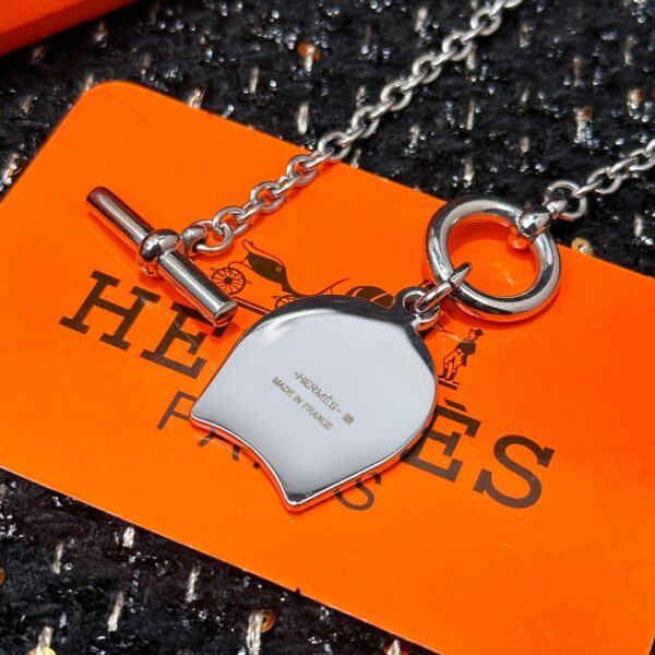HERMES horseshoe necklace - Image 8