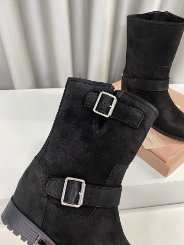 Miu Miu Retro Knight Boots - Image 3