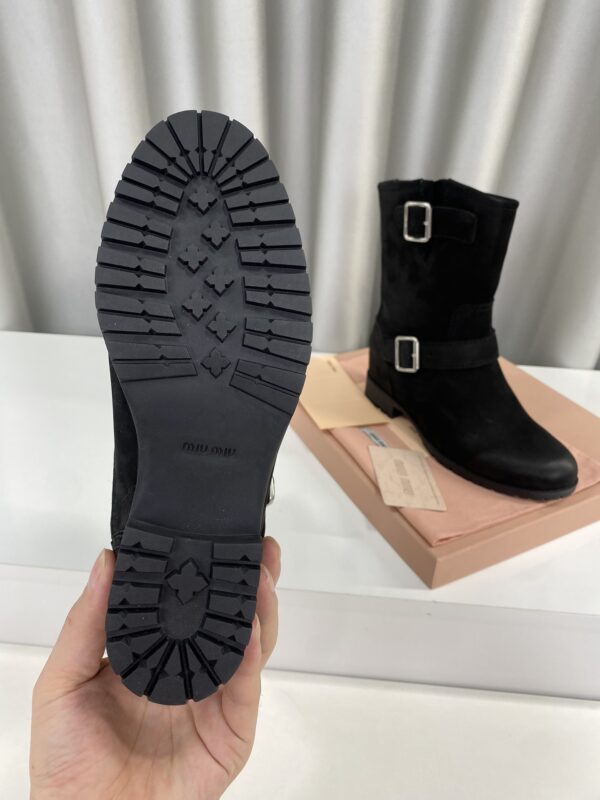 Miu Miu Retro Knight Boots - Image 6