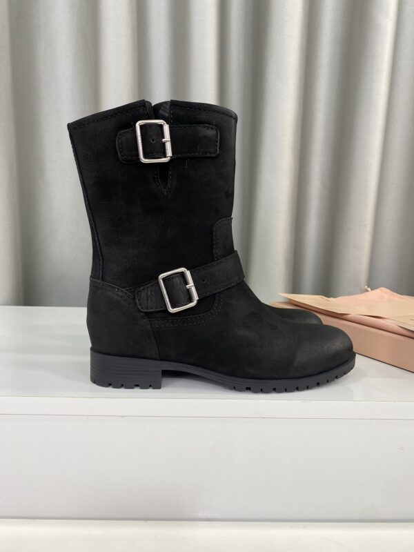 Miu Miu Retro Knight Boots - Image 7