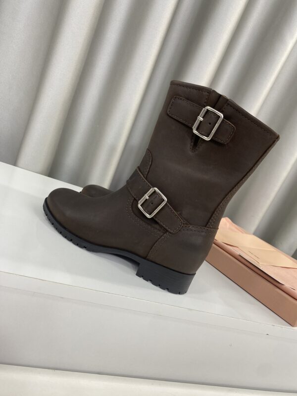 Miu Miu Retro Knight Boots - Image 4