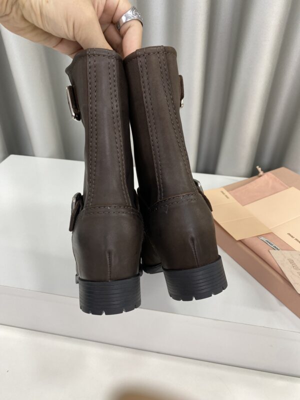 Miu Miu Retro Knight Boots - Image 7
