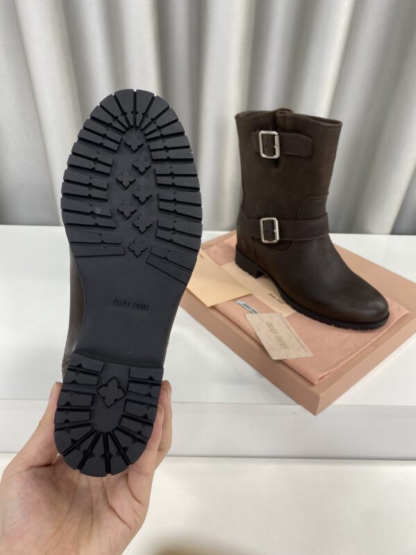 Miu Miu Retro Knight Boots - Image 8