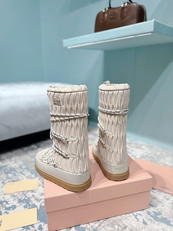 Miu Miu Retro Knight Boots - Image 5